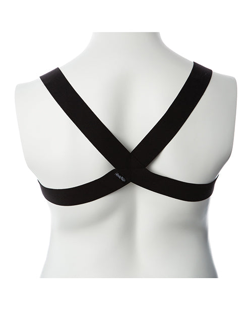 Gender Fluid Mason Harness - XL-XXXL Black by Gender Fluid