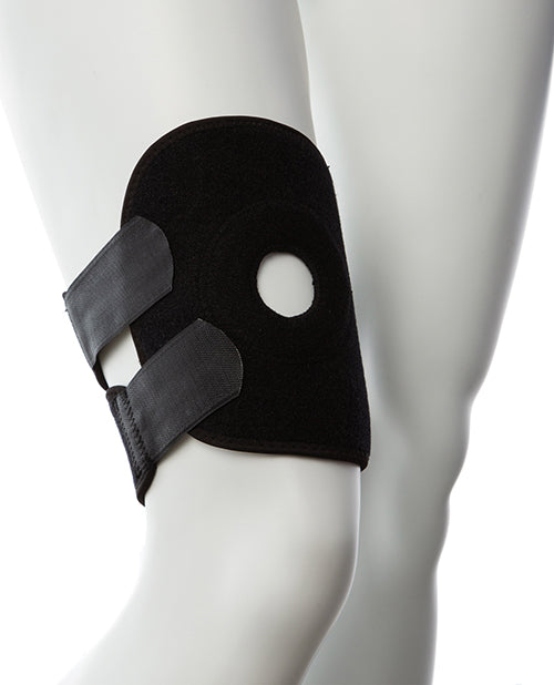 Gender Fluid Thigh Rider Strap On Harness - S-L Black by Gender Fluid
