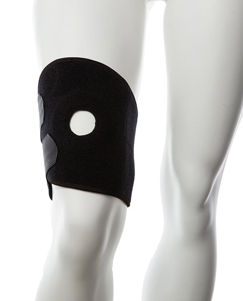 Gender Fluid Thigh Rider Strap On Harness - S-L Black by Gender Fluid