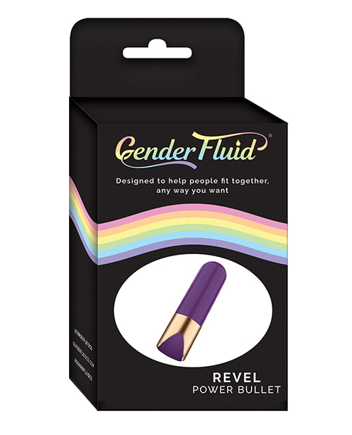 Gender Fluid Revel Power Bullet - Purple by Gender Fluid