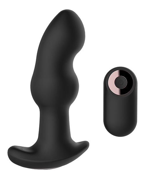 Gender Fluid Frission Anal Vibe w/Remote - Black by Gender Fluid