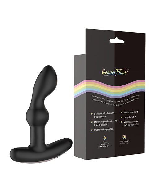 Gender Fluid Thrill Prostate Vibe - Black by Gender Fluid