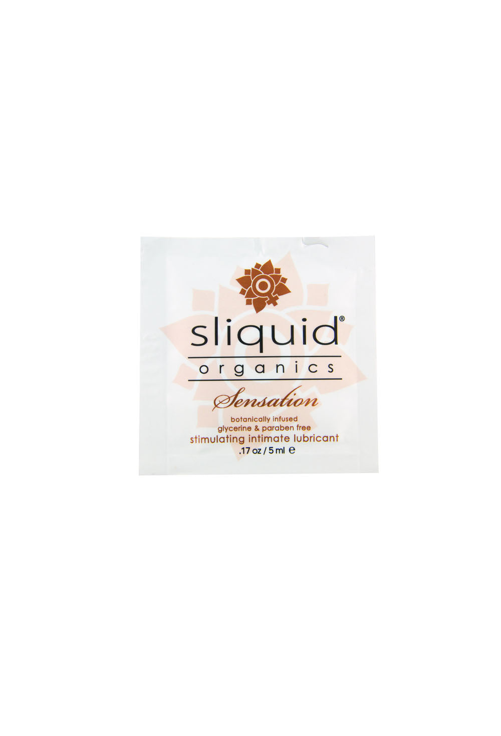 Sliquid Organics Sensations Pillow Pack Lubricant — 60 ct (0.17 fl oz) - SLIQ073