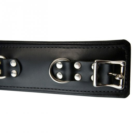 Strict Leather Padded Premium Locking Ankle Restraints - image 3
