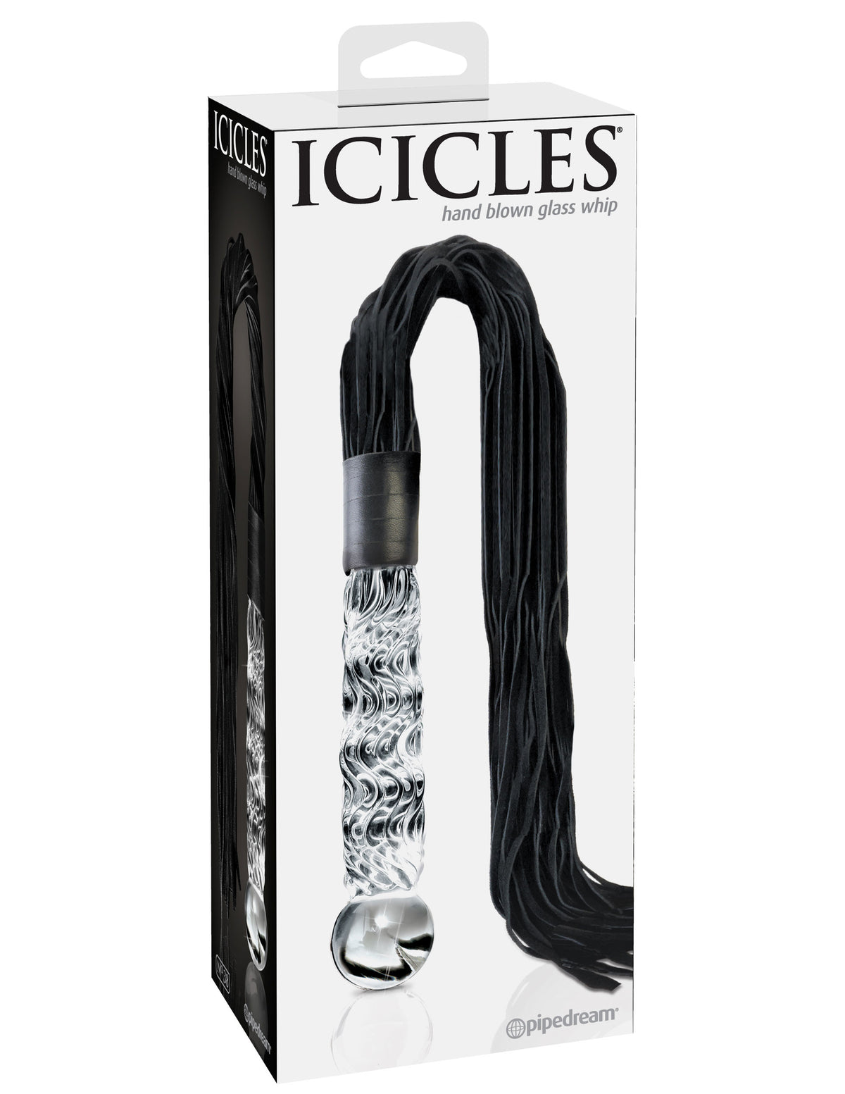 Icicles No. 38 - Clear / Black by Pipedream