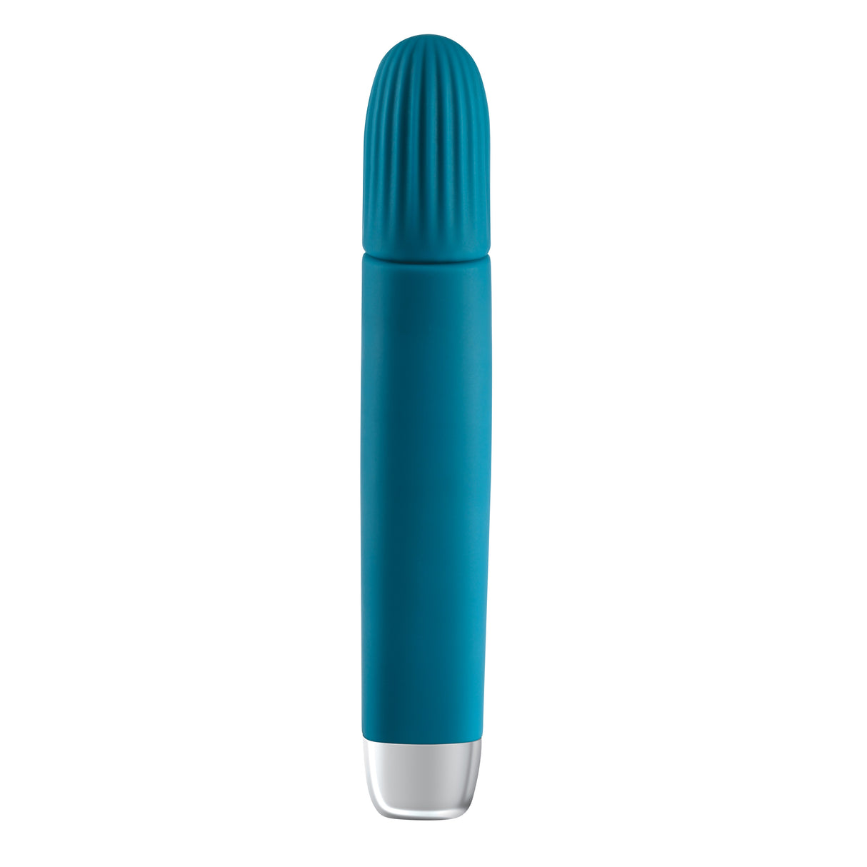 Evolved Novelties Super Slim Wand Vibrator — Teal - EN-RS-9741-2