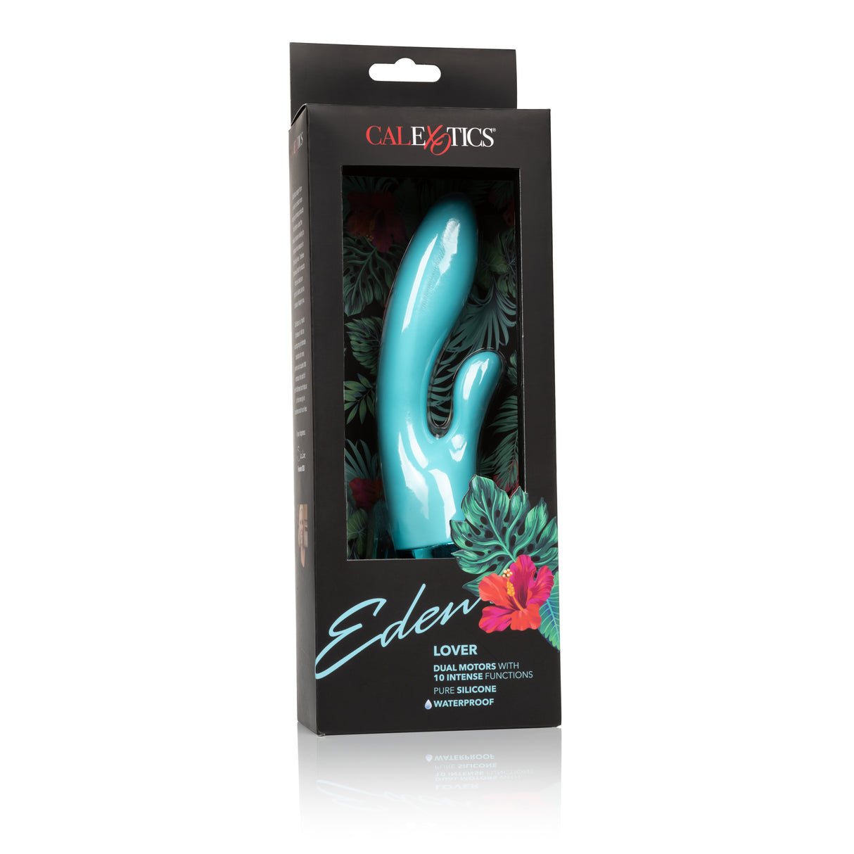 CalExotics Eden Lover Rabbit Vibrator — Silicone, Dual Motor - SE0736553