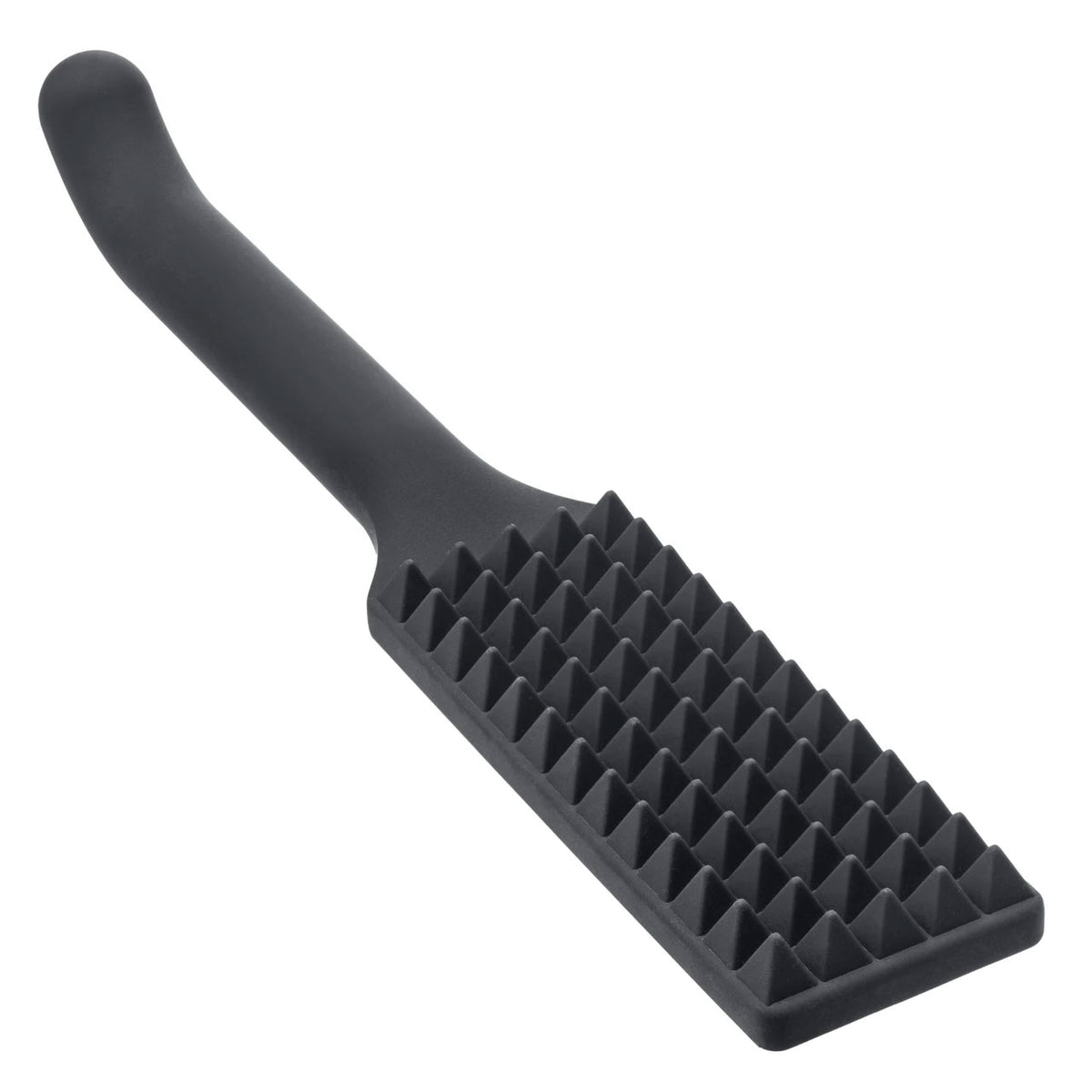 CalExotics Nocturnal Silicone Spiked Paddle with G‑Curve Handle, Black - SE2678552