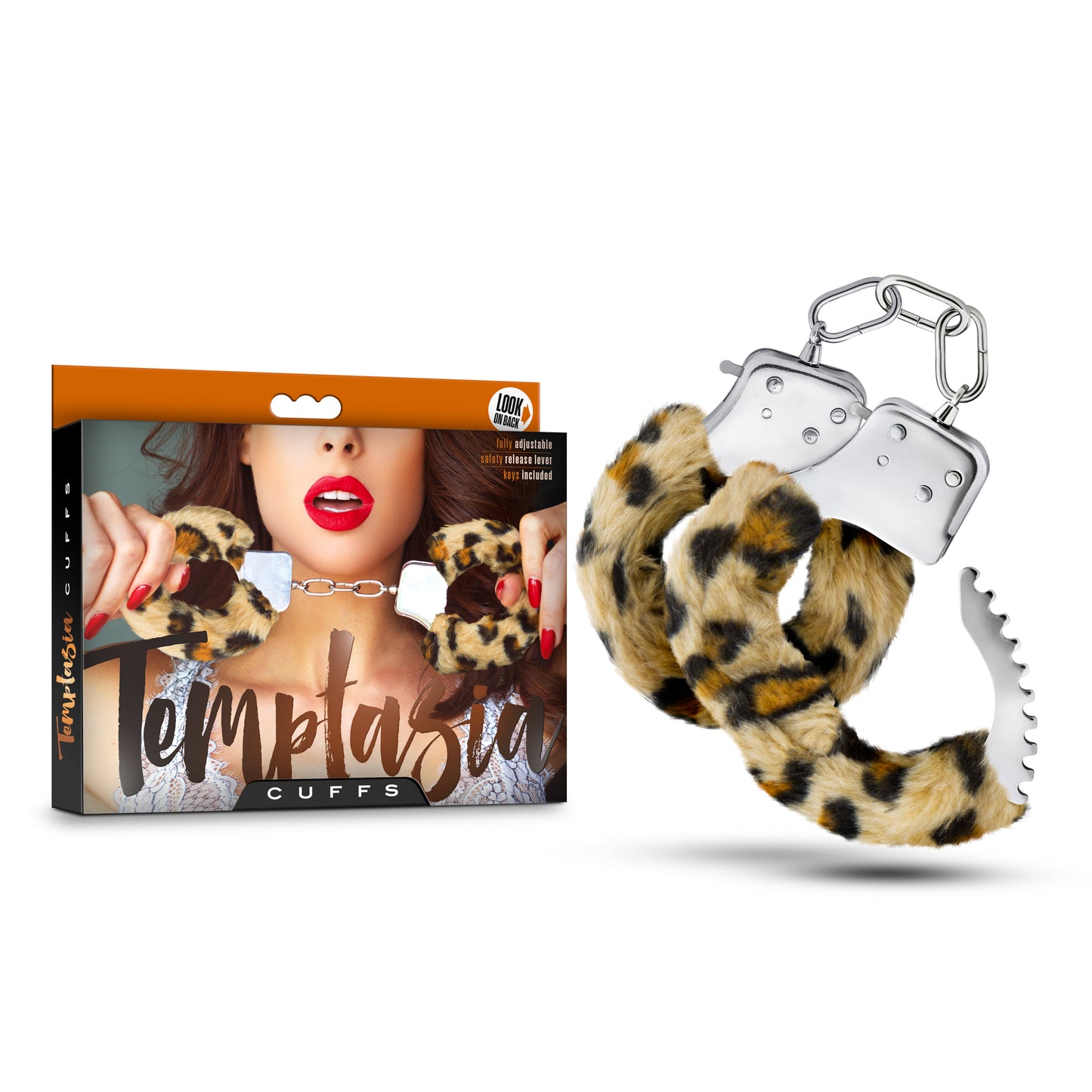 Temptasia Cuffs - Leopard by Blush