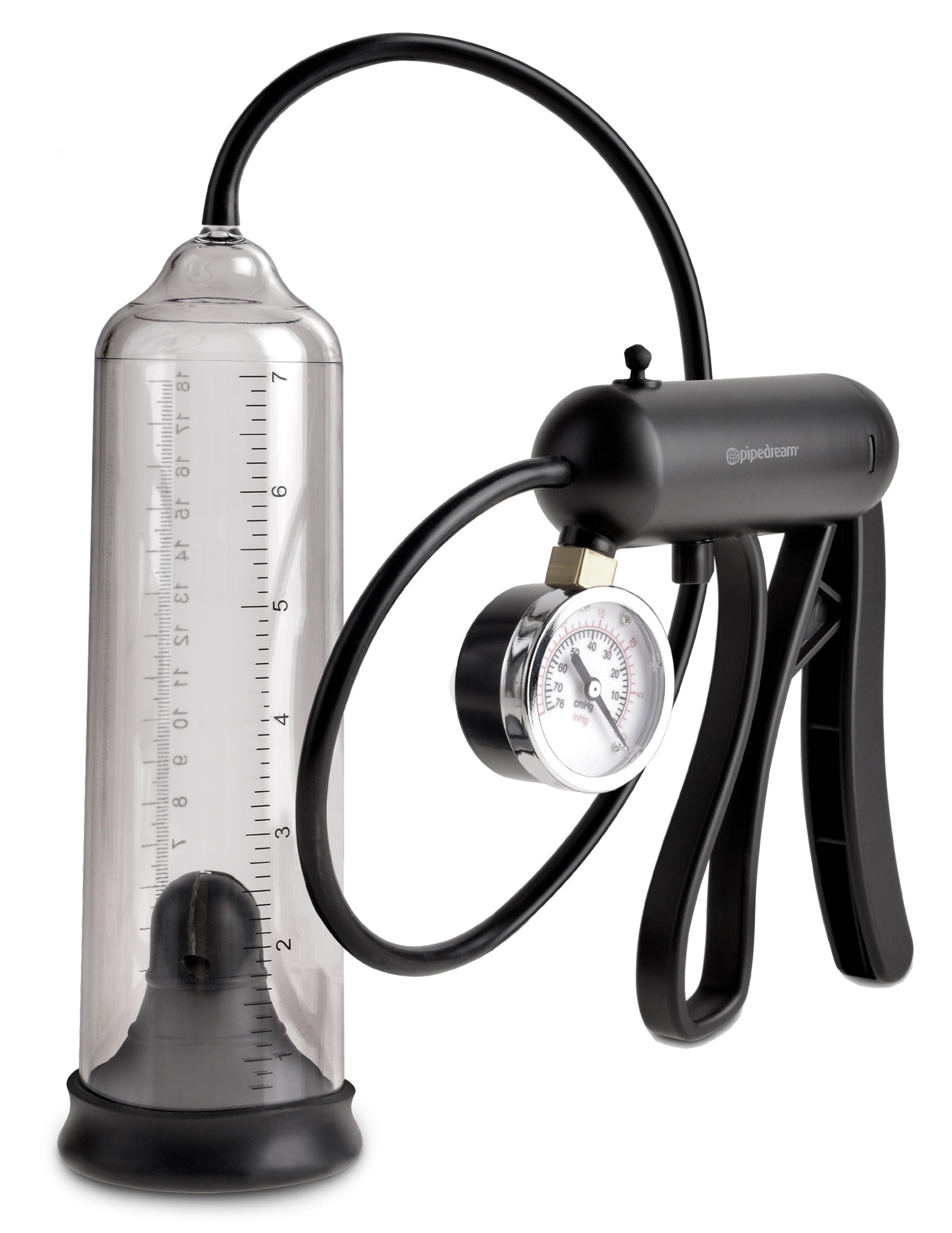 Pipedream Pro-Gauge Power Penis Pump with Pressure Gauge - PD3151-23