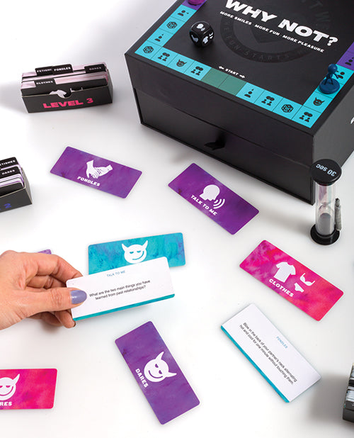 Why Not? Spicy Board Game by Why Don't We