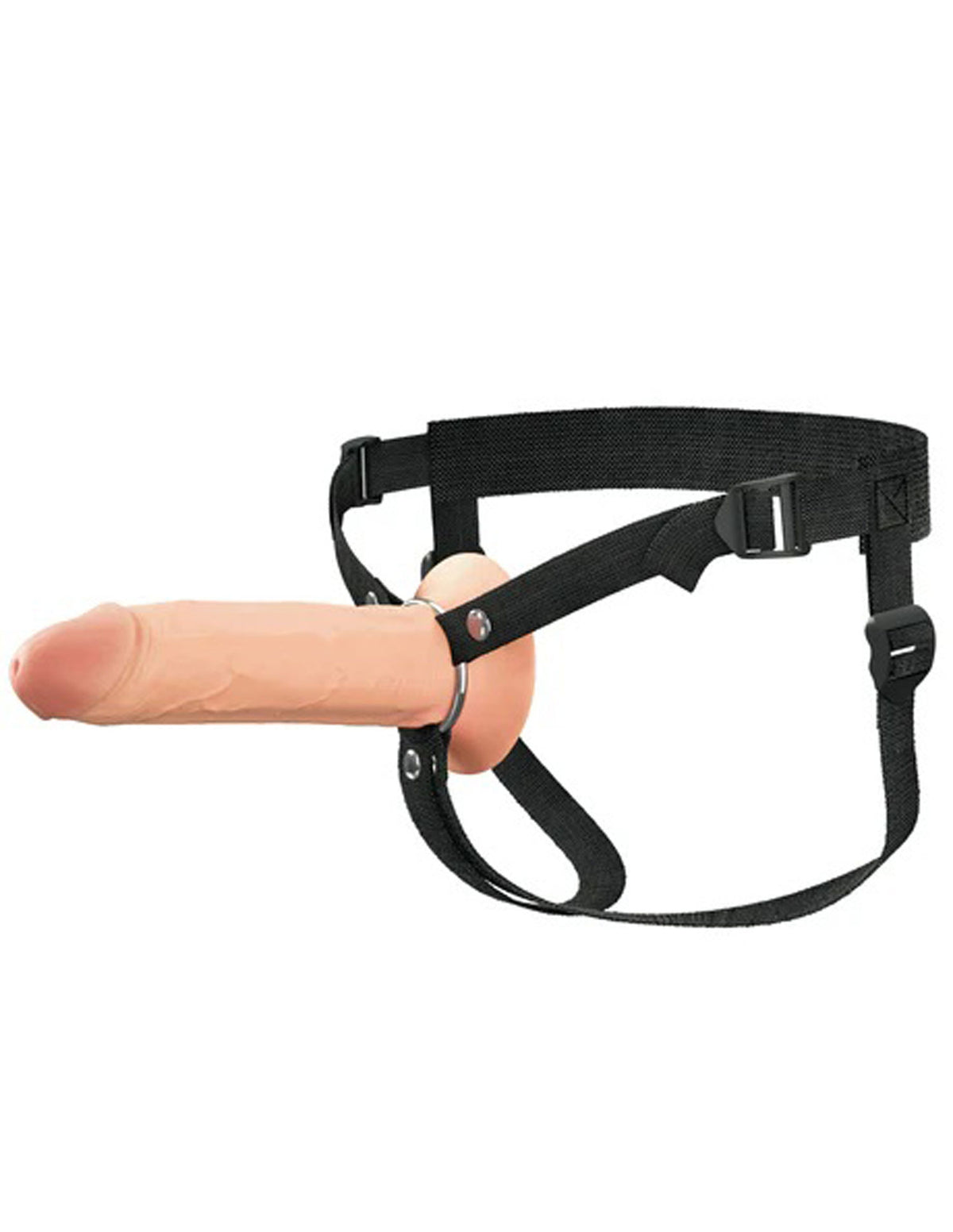Pipedream Fantasy X-Tensions Elite 8.5" Hollow Silicone Strap-On, Light - PD4160-21