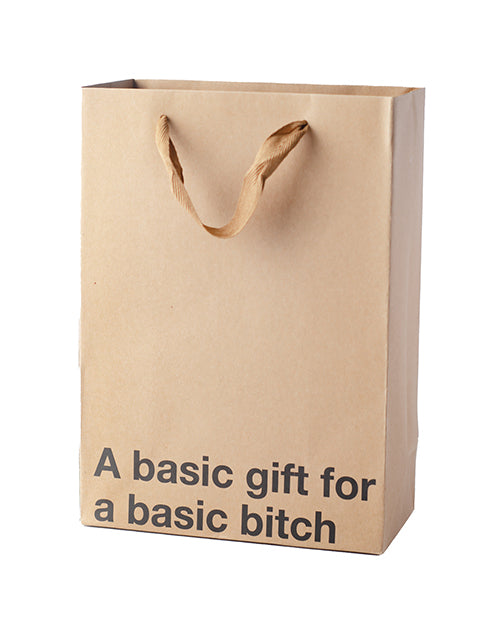 A Basic Gift For a Basic Bitch Gift Bag - Pack of 3 by Wood Rocket