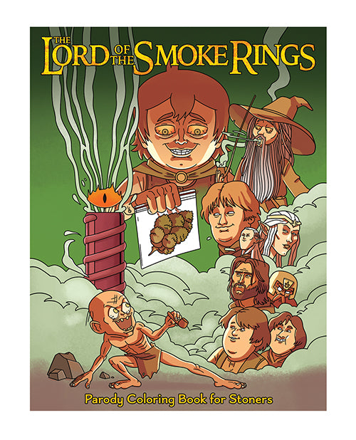 Wood Rocket The Lord of the Smoke Rings Coloring Book by Wood Rocket