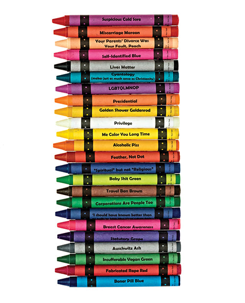 Wood Rocket Offensive Crayons by Wood Rocket