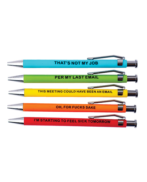 Wood Rocket Offensive Pens - 5 Pack by Wood Rocket