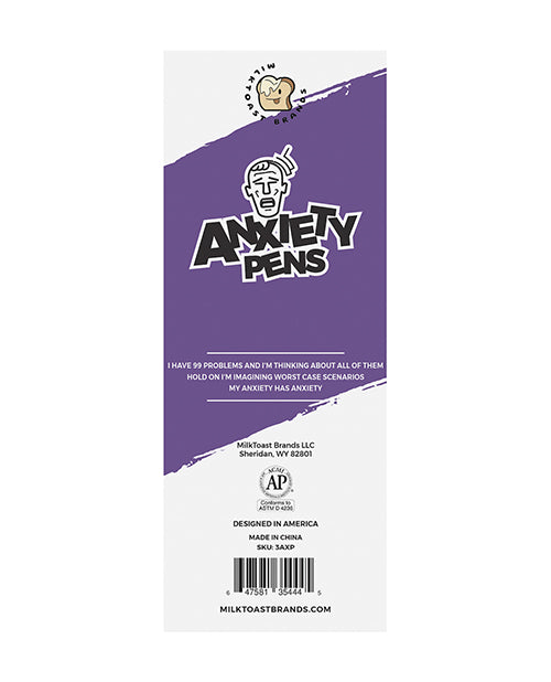 Wood Rocket Anxiety Pens 3 - Pack by Wood Rocket