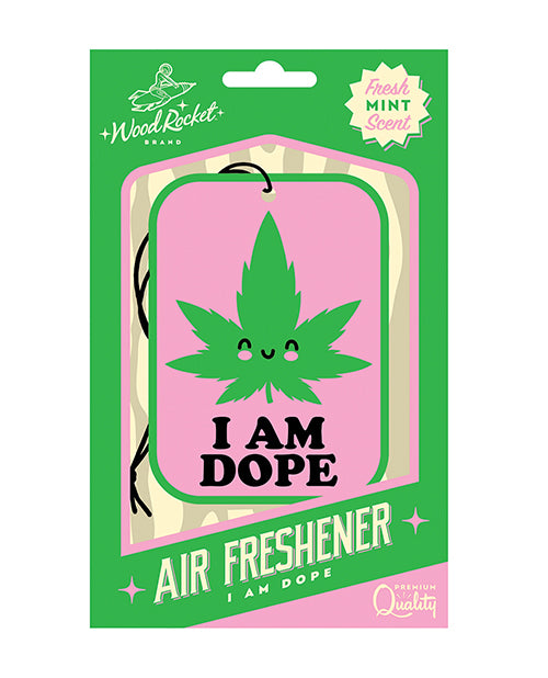 Wood Rocket I am Dope Air Freshener - Mint by Wood Rocket