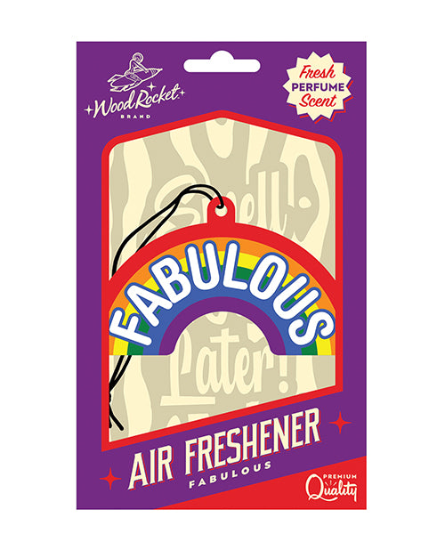 Wood Rocket Fabulous Air Freshener - Perfume by Wood Rocket