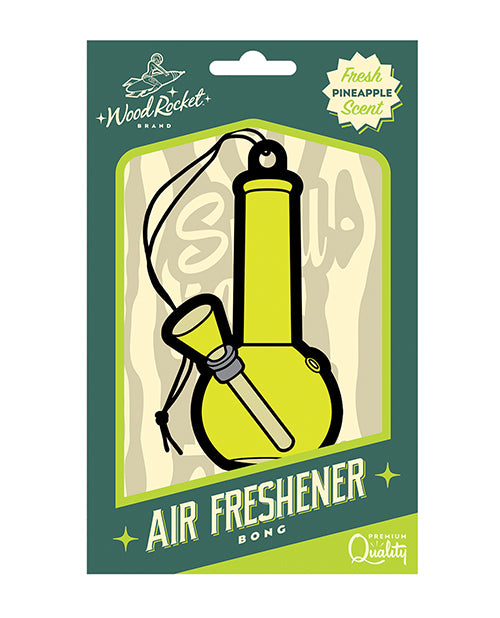 Wood Rocket Bong Air Freshener - Pineapple by Wood Rocket