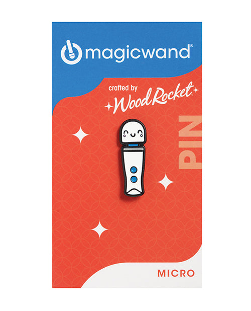 Wood Rocket Magic Wand Kawaii Micro Pin by Wood Rocket