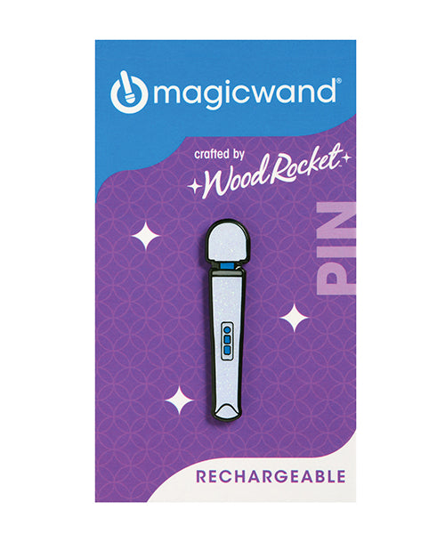 Wood Rocket Magic Wand Rechargeable Pin by Wood Rocket