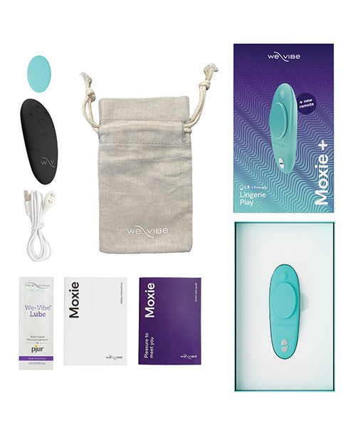 We-Vibe Moxie+ Panty Vibe - Aqua by We-Vibe