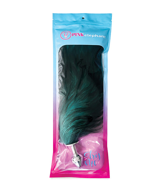 Fox Tail Medium Plug - Teal by Pinkelephant
