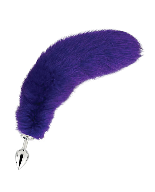 Fox Tail Medium Plug - Bright Purple by Pinkelephant
