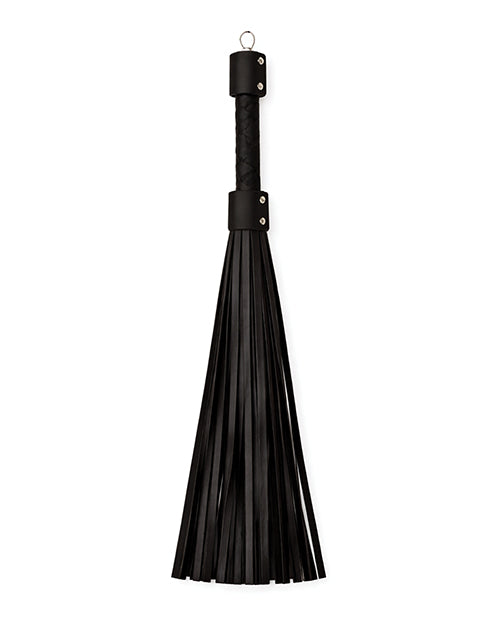 Heat Tease Flogger - Black/Pink by Pinkelephant