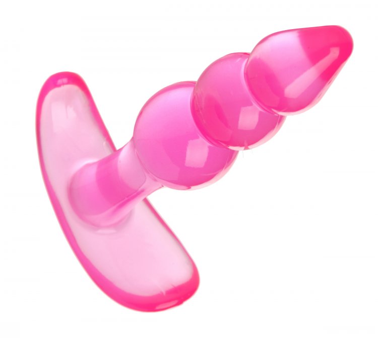 Bubbles Bumpy Starter Anal Plug - Pink by XR Brands