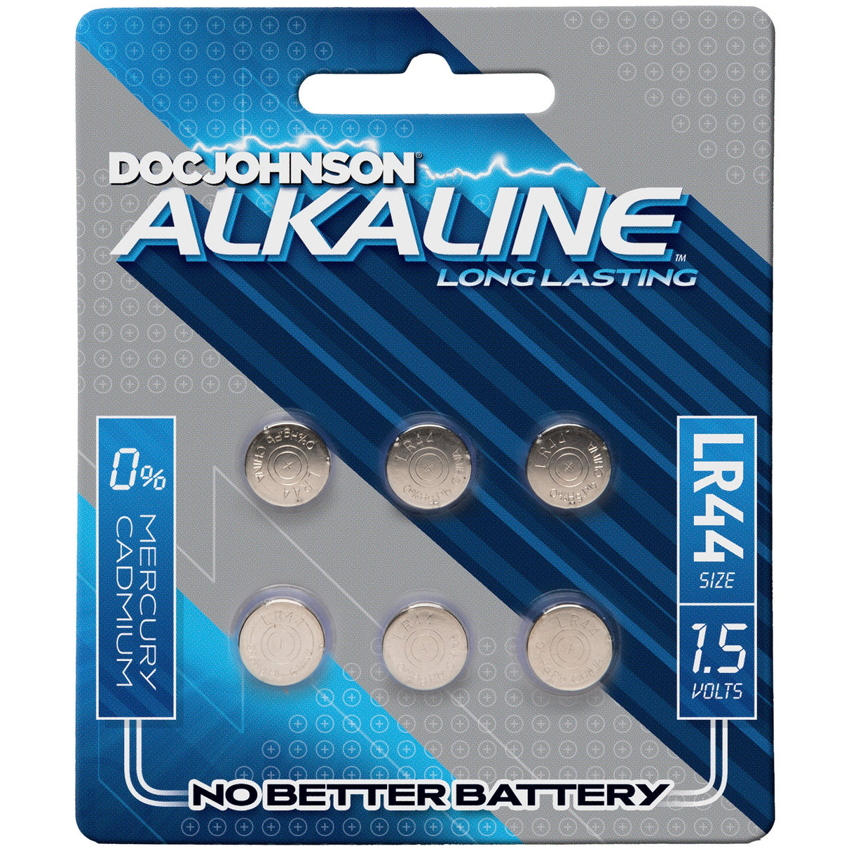 Doc Johnson LR44 Alkaline Button Cell Battery — 1.5V - DJ0399-12-CD