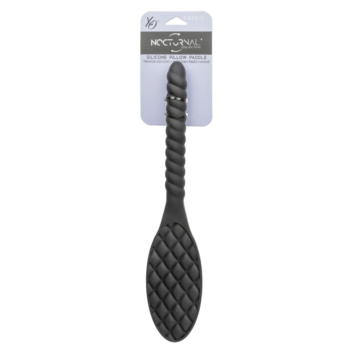 CalExotics Nocturnal Silicone Pillow Paddle — Black, 13.5 in - SE2678502