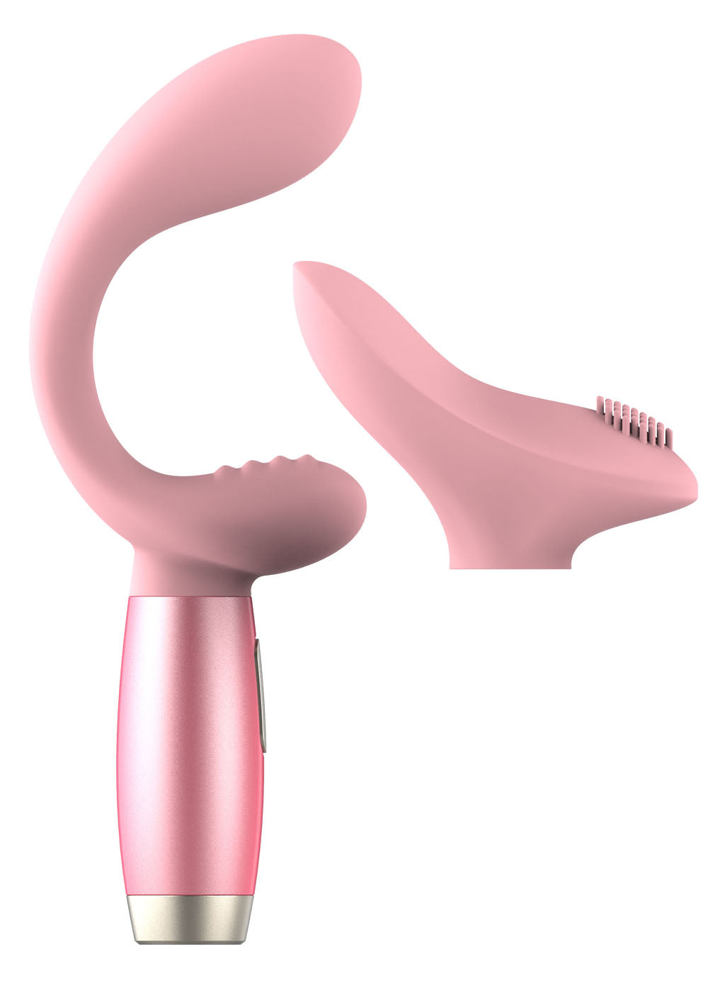 Perks Ex-3 Dual Vibrator and Clitoral Stimulator - Pink by Le Stelle