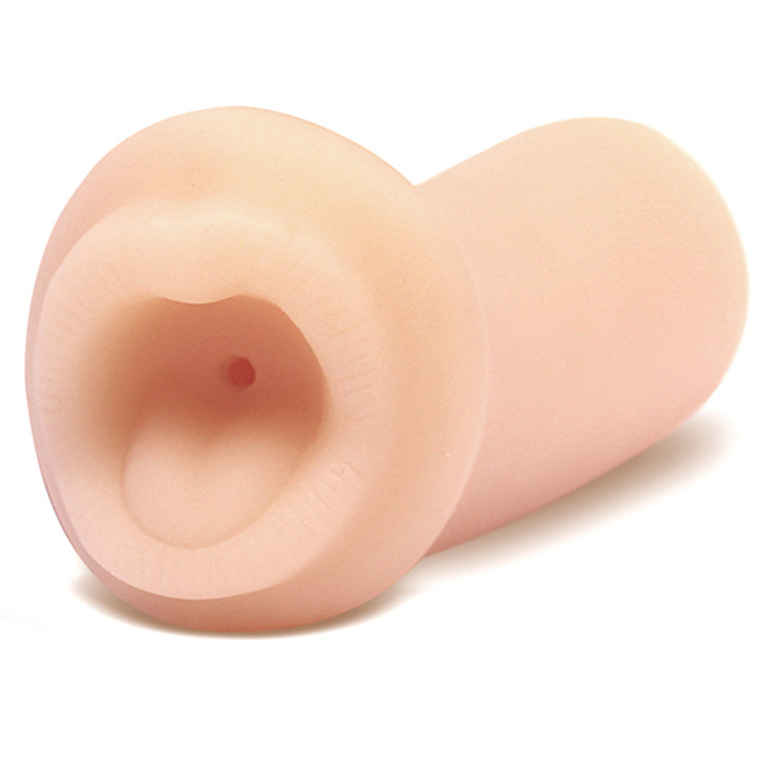 Blush X5 Men Jasmine Mouth Masturbator, Beige — 5.5 in - BL-07420