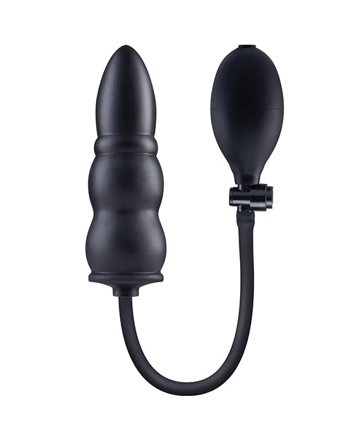 Size Up 5.5 Inch Ripple Inflatable Butt Plug — Inflates to 6 in