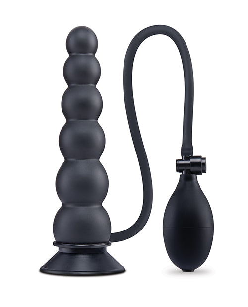 Size Up 7 Inch Silicone Ripple Inflatable Butt Plug by Size Up