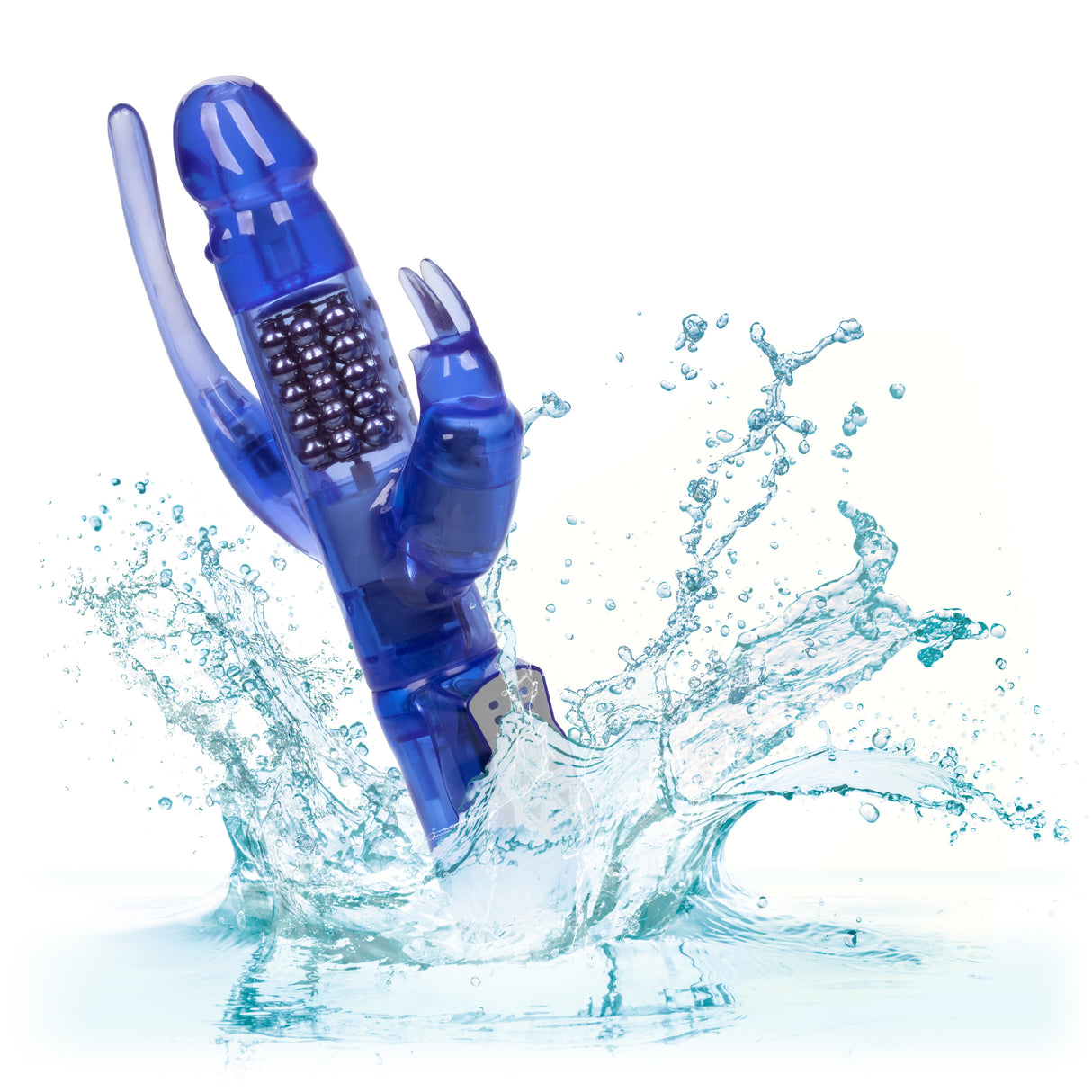CalExotics Delight Triple Orgasm Rabbit Vibrator — 3-Motor Waterproof - SE0661502