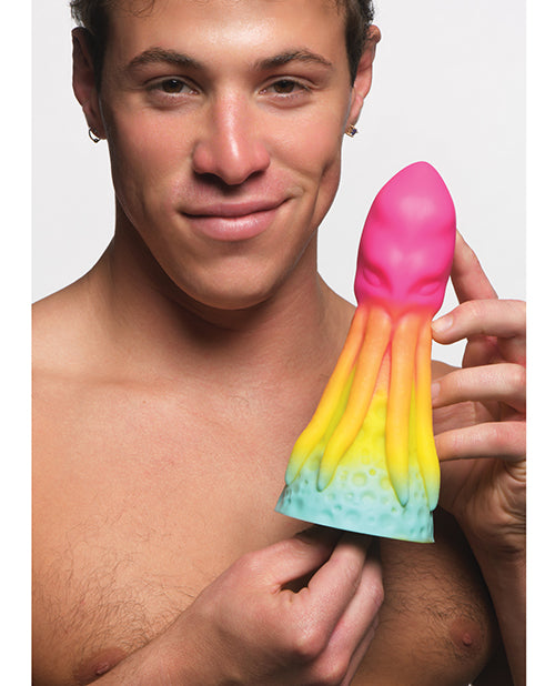 Creature Cocks King Kraken Silicone Dildo - Multi Color by Creature Cocks