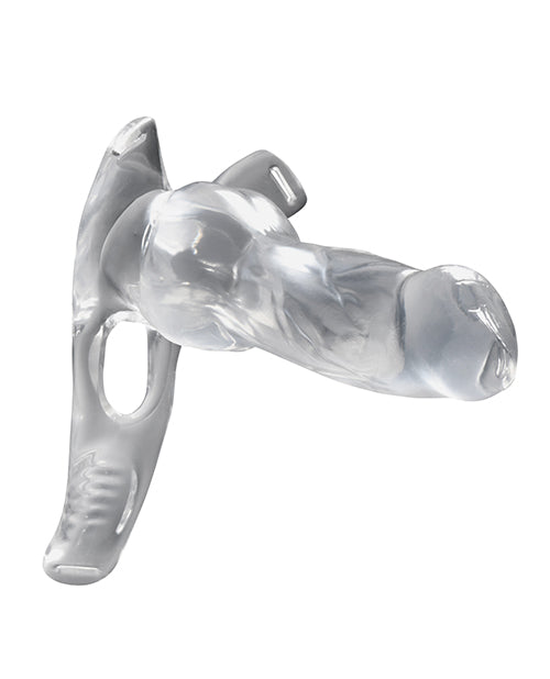 Creature Cocks Snow Wolf Hollow Strap-On w/Harness by Creature Cocks