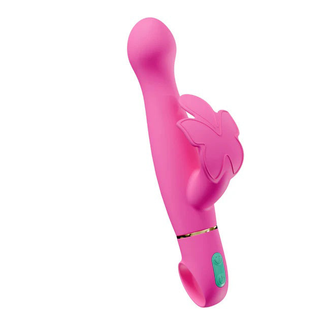 Blush Aria Naughty AF 2.0 Rechargeable Dual-Stimulator Vibe, Plum - BL-22801