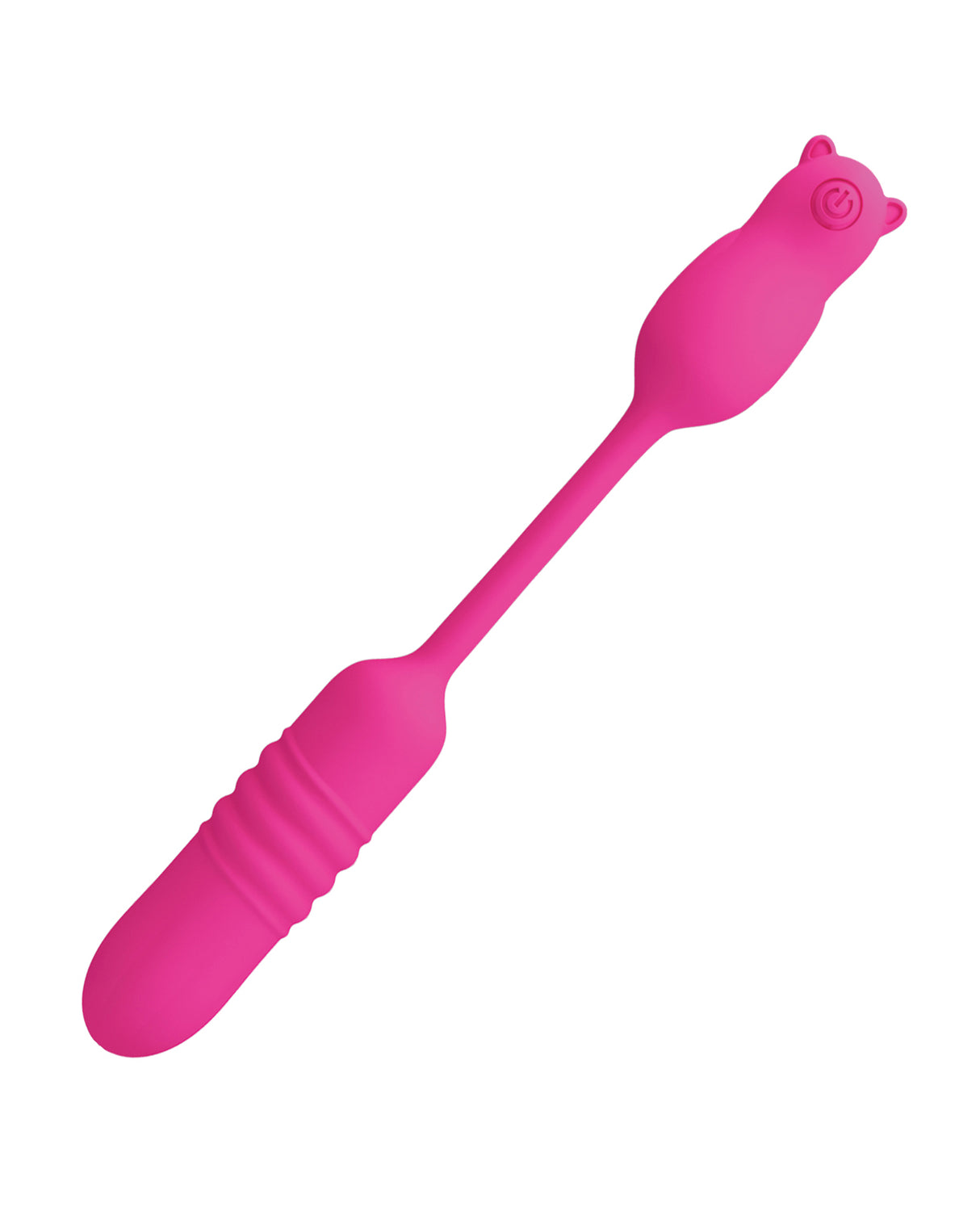 Pretty Love Nobikuma Thrusting Egg Vibrator, Fuchsia — 9.5 in - BI-300011
