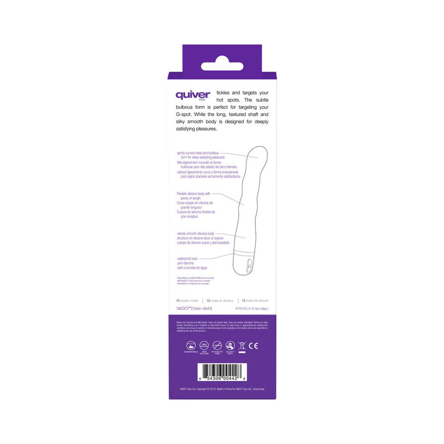 Quiver Vibrator - Into You Indigo by VeDO