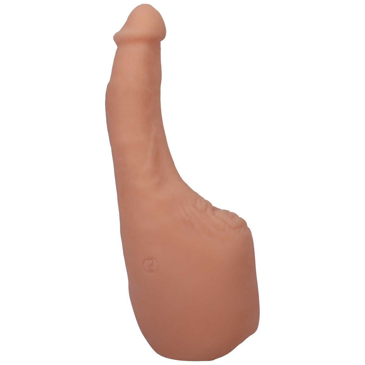 Doc Johnson Lena Moon Signature Cock with Penetrable Ass — Vanilla - DJ5206-25-BX