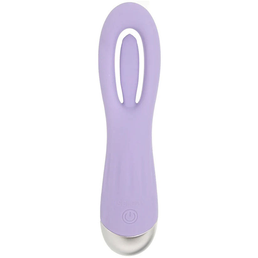Evolved Novelties In a Flap Mini Flapper Vibrator — Purple - SL-RS-4554-2