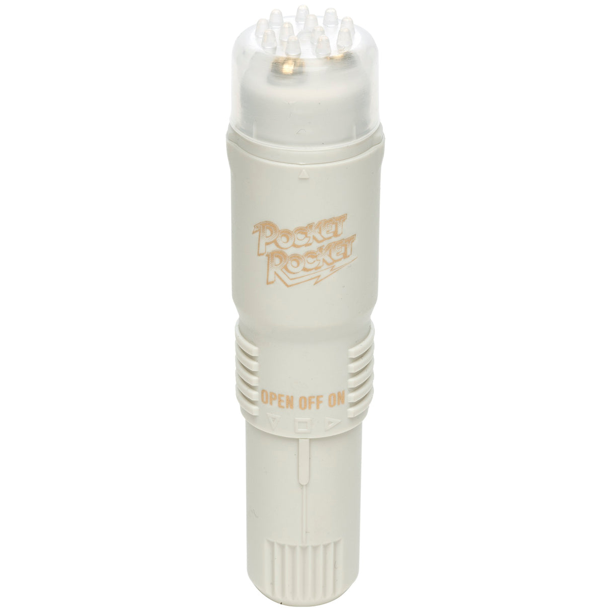 Doc Johnson Original Pocket Rocket Mini Vibrator - White - DJ0376-01