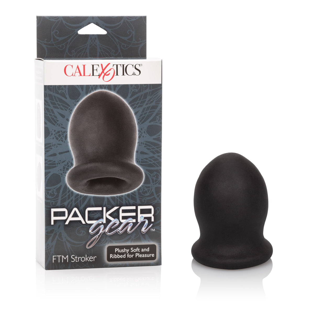 CalExotics Packer Gear FTM Stroker — Super-Stretch Textured Male Stroker - SE1583053