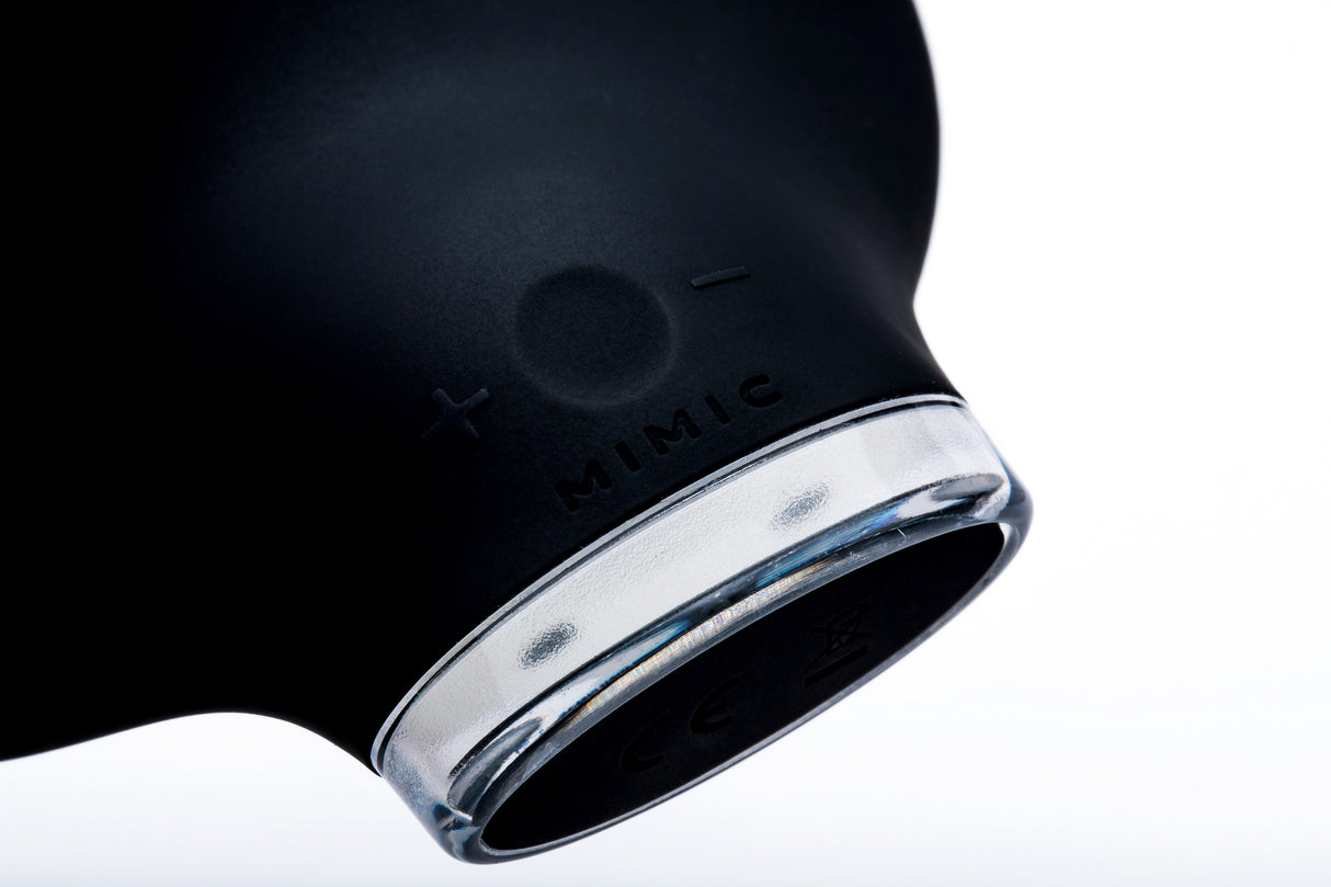 Mimic Rechargeable Waterproof Vibrator — Black - MI-CD001-BLK