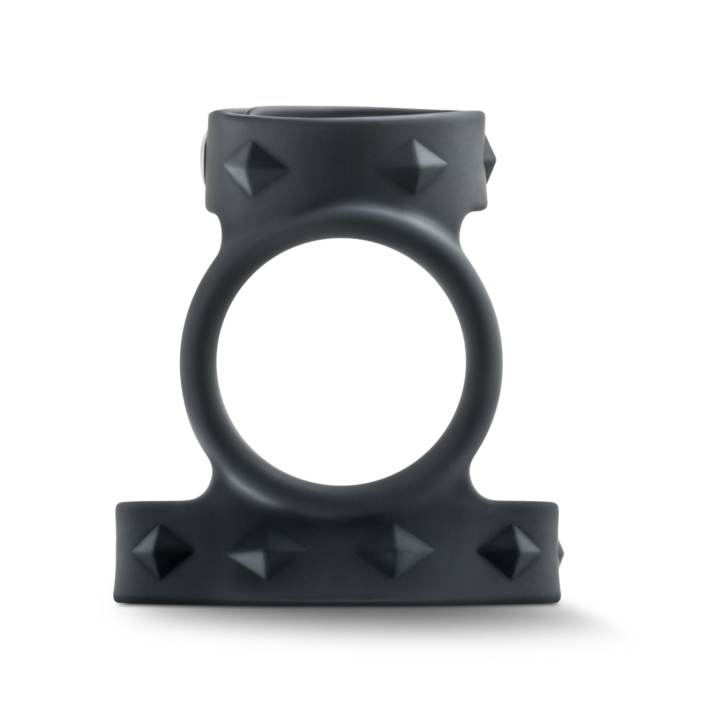 "Performance - Vs8 - Silicone Double Cock & Ball Strap - Black BL-91735"
