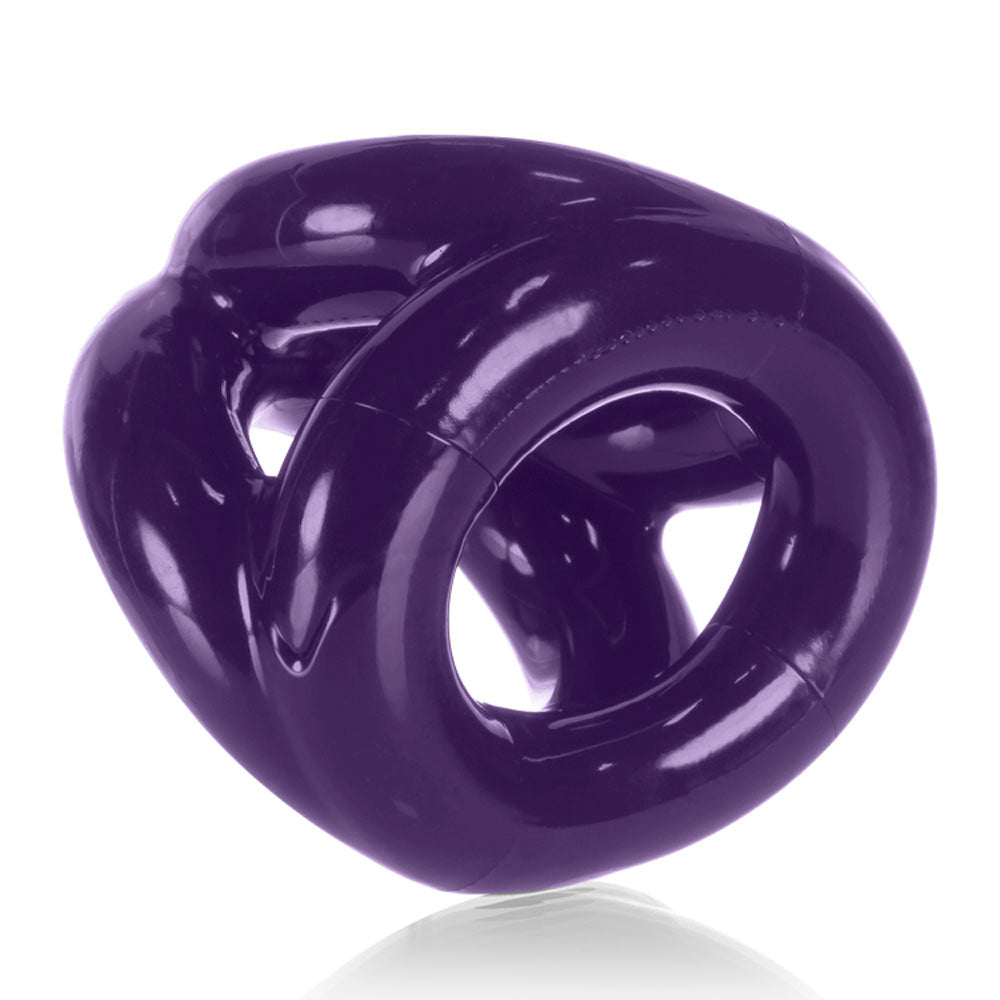 Oxballs Atomic Jock Tri-Sport 3-Ring Sling — Eggplant - OX-AJ1076-EGP